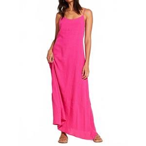 NEW VITAMIN A women's mari maxi dress in zinna